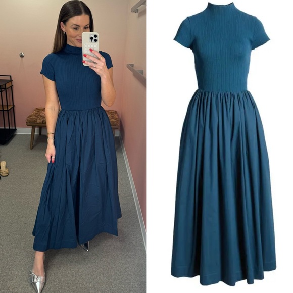 En Saison Dresses & Skirts - En Saison Lafayette Mixed Media Maxi Dress